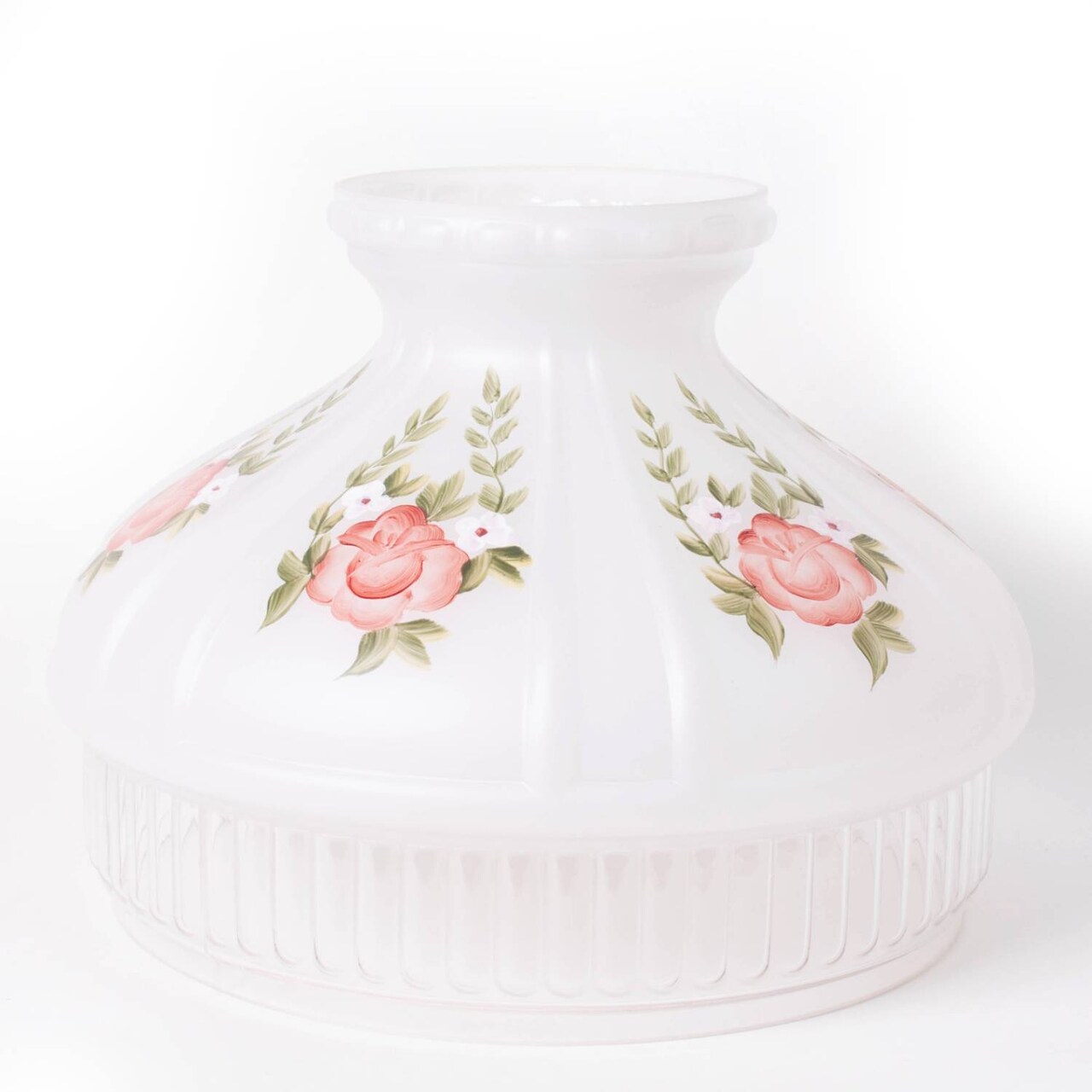 Aladdin Glass Oil Lamp Shade, 10 inch Base Fits Aladdin Non-Electric Fuel Lamps